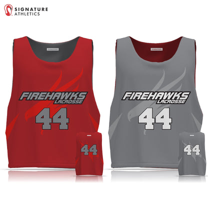 Firehawks Lacrosse Men's Player Reversible Game Pinnie Signature Lacrosse