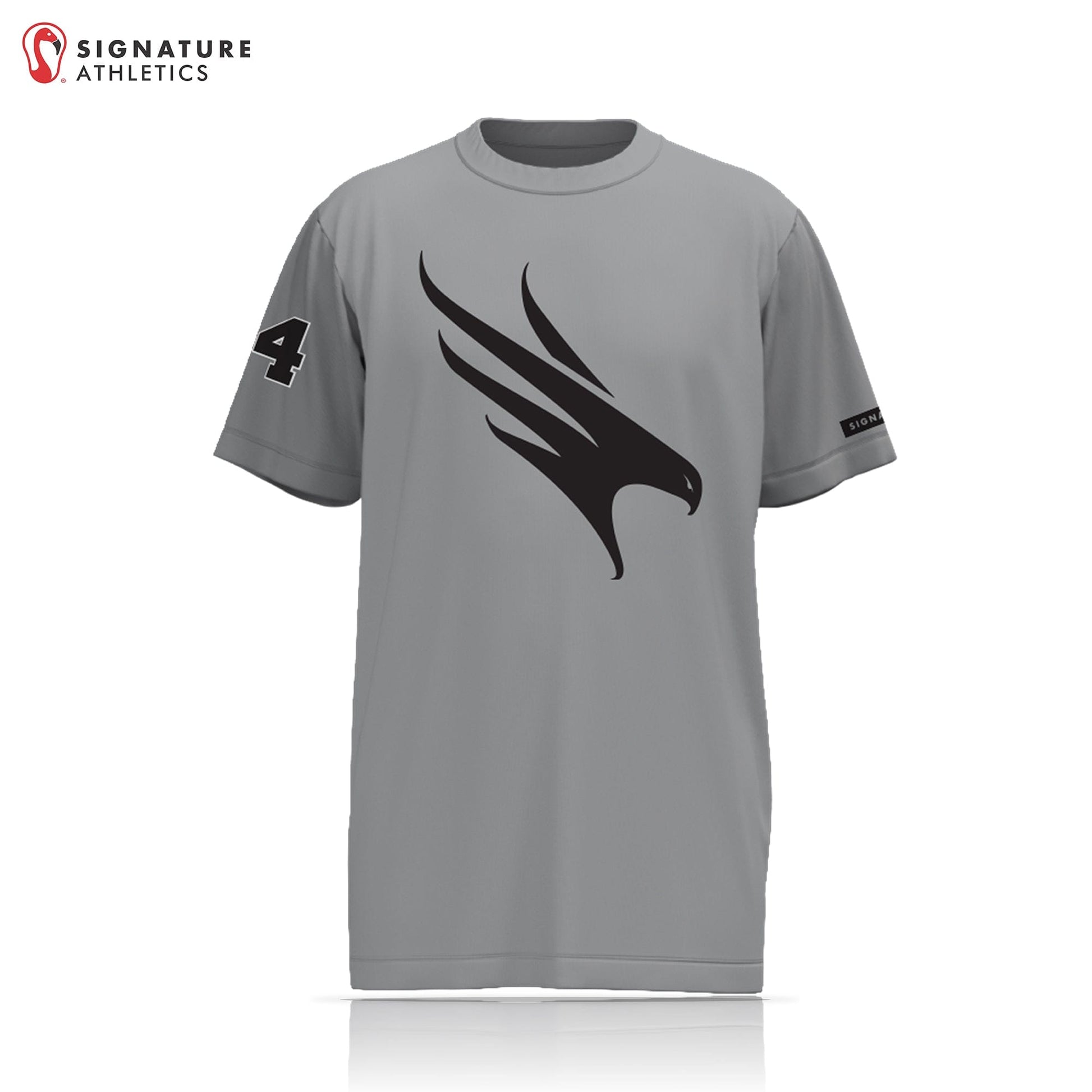 Firehawks Lacrosse Player Short Sleeve Shooting Shirt Signature Lacrosse