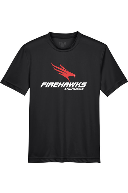 Firehawks Lacrosse Youth Athletic T-Shirt Signature Lacrosse