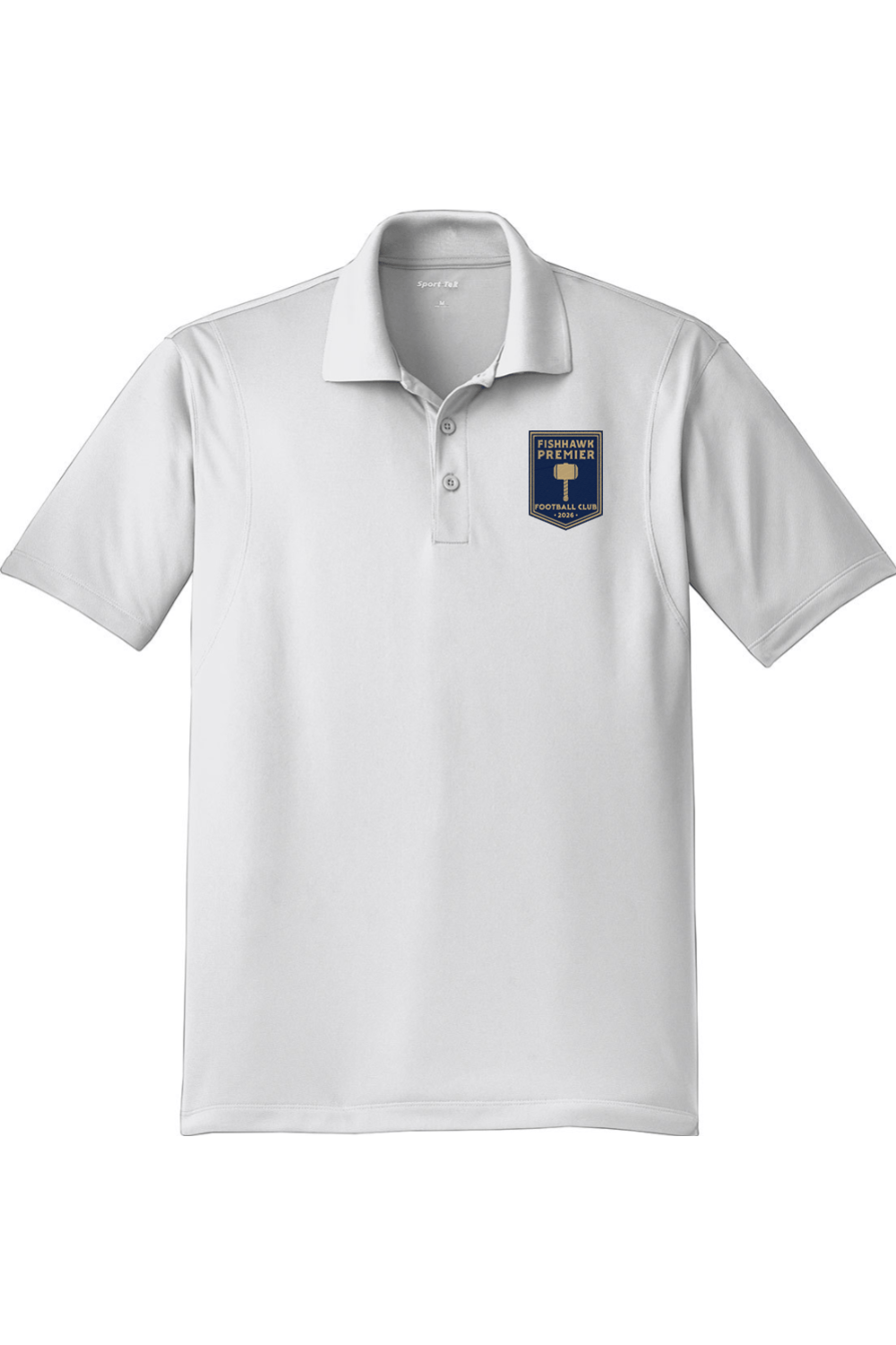 Fishhawk Premier Adult Embroidered Athletic Polo Signature Lacrosse