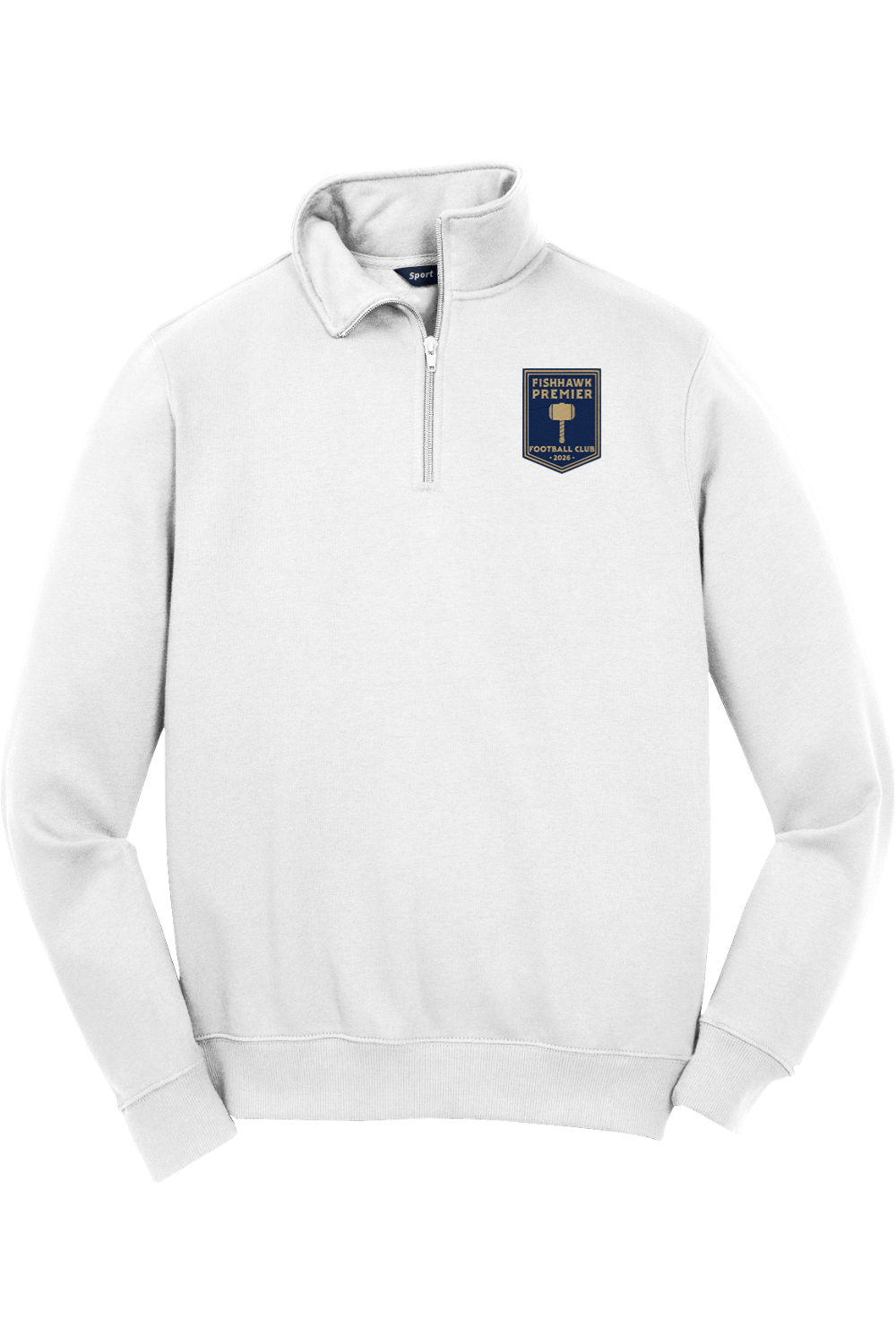 Fishhawk Premier Adult Embroidered Quarter-Zip Pullover Signature Lacrosse