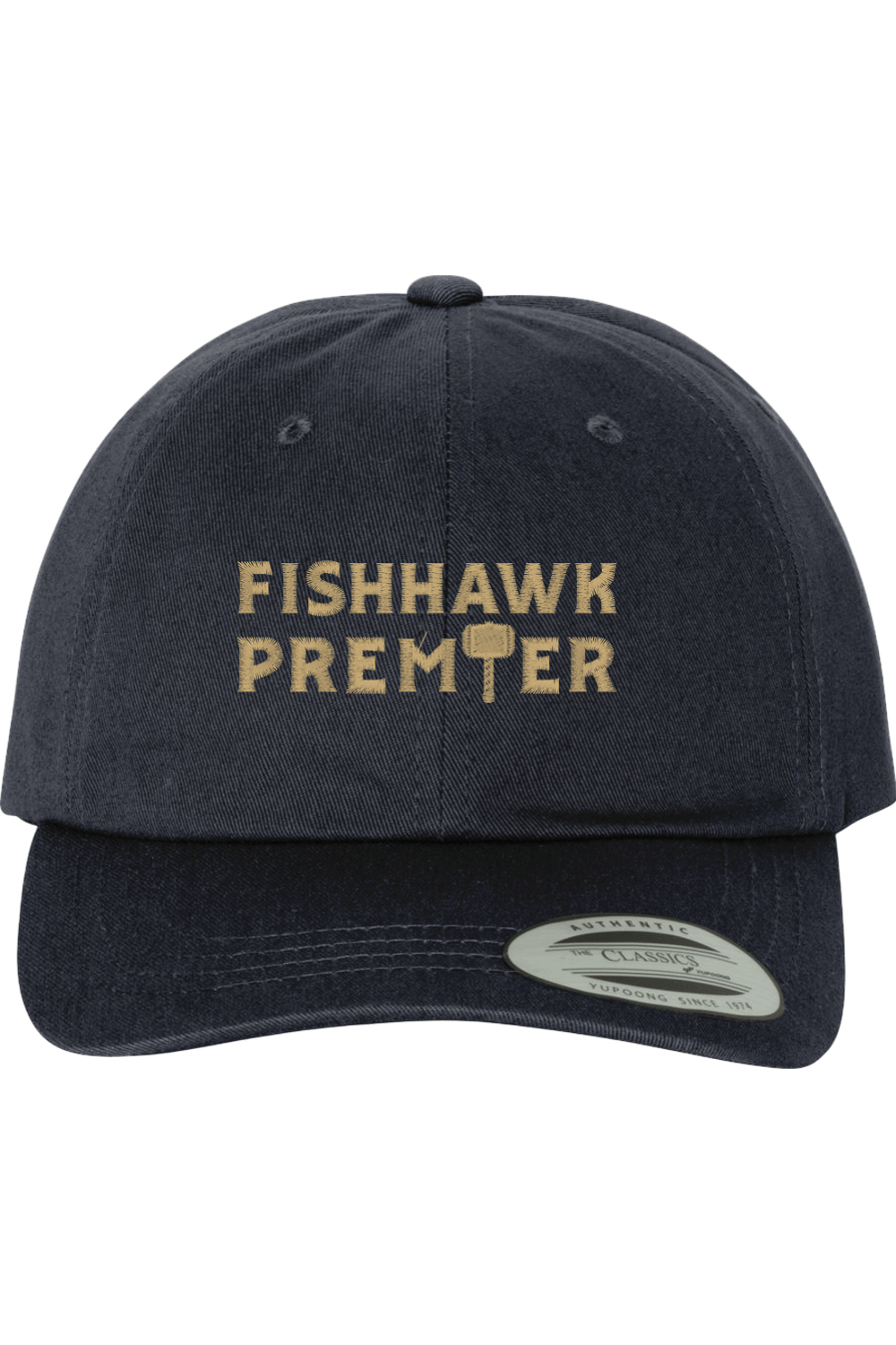 Fishhawk Premier Embroidered Dad Hat Signature Lacrosse