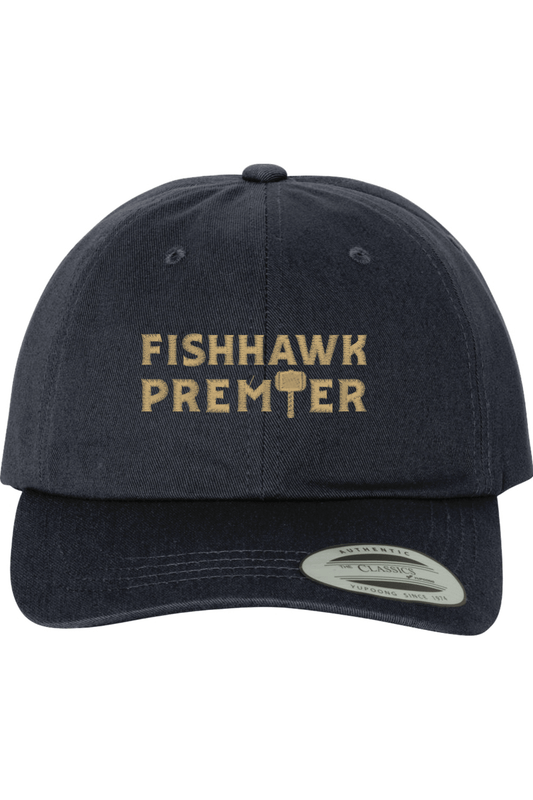 Fishhawk Premier Embroidered Dad Hat Signature Lacrosse