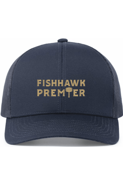 Fishhawk Premier Embroidered Trucker Hat Signature Lacrosse