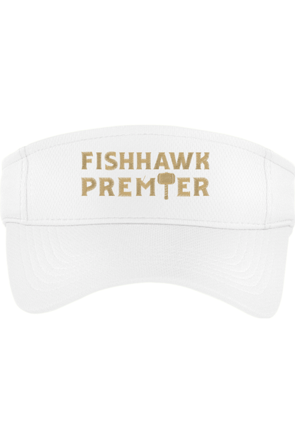 Fishhawk Premier Embroidered Visor Signature Lacrosse