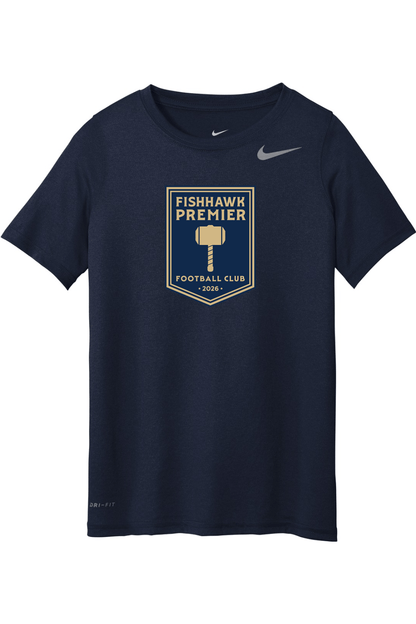 Fishhawk Premier Nike Youth Team Legend Tee Signature Lacrosse