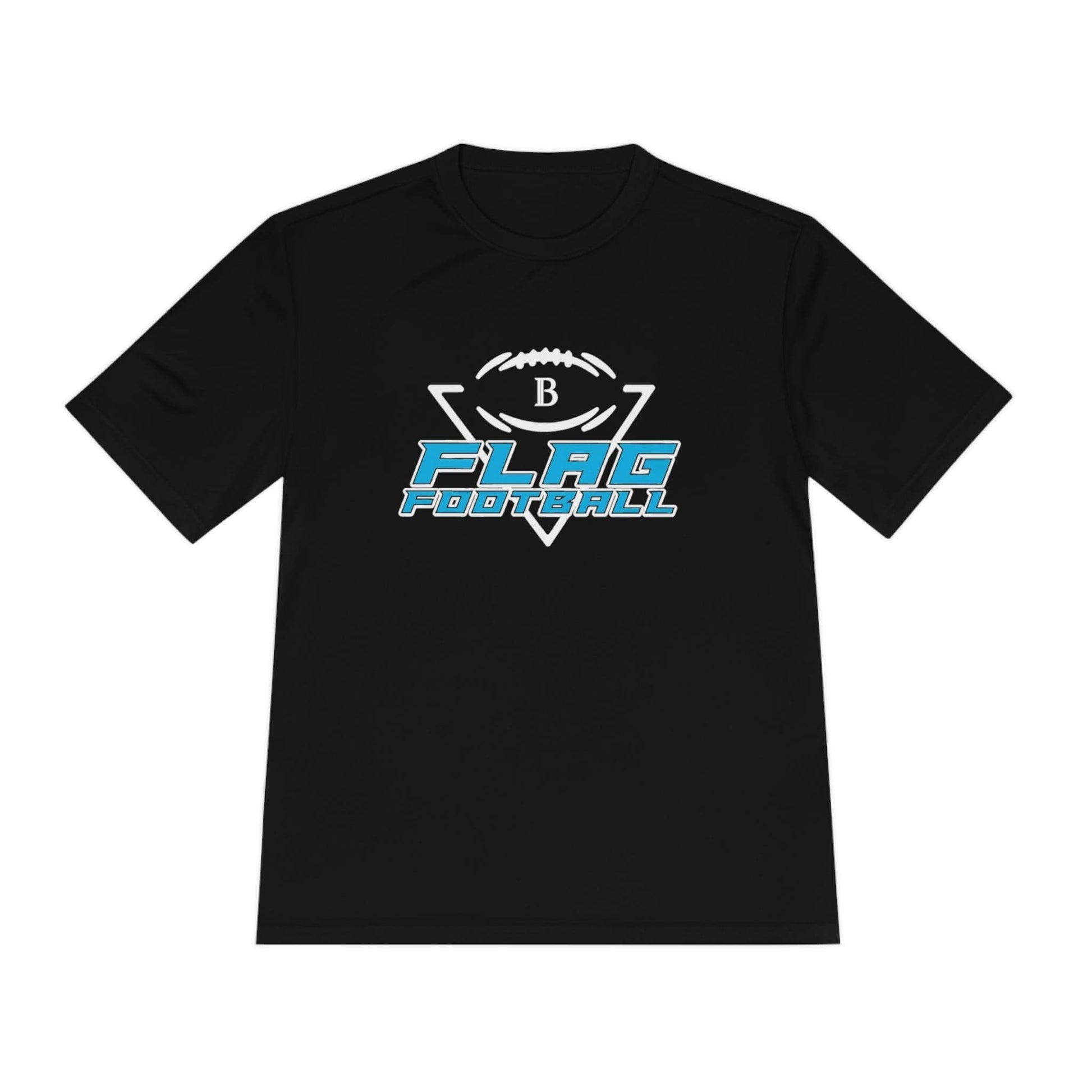 Flag Football Adult Athletic T-Shirt Signature Lacrosse