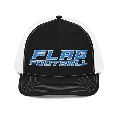 Flag Football Embroidered Trucker Hat Signature Lacrosse