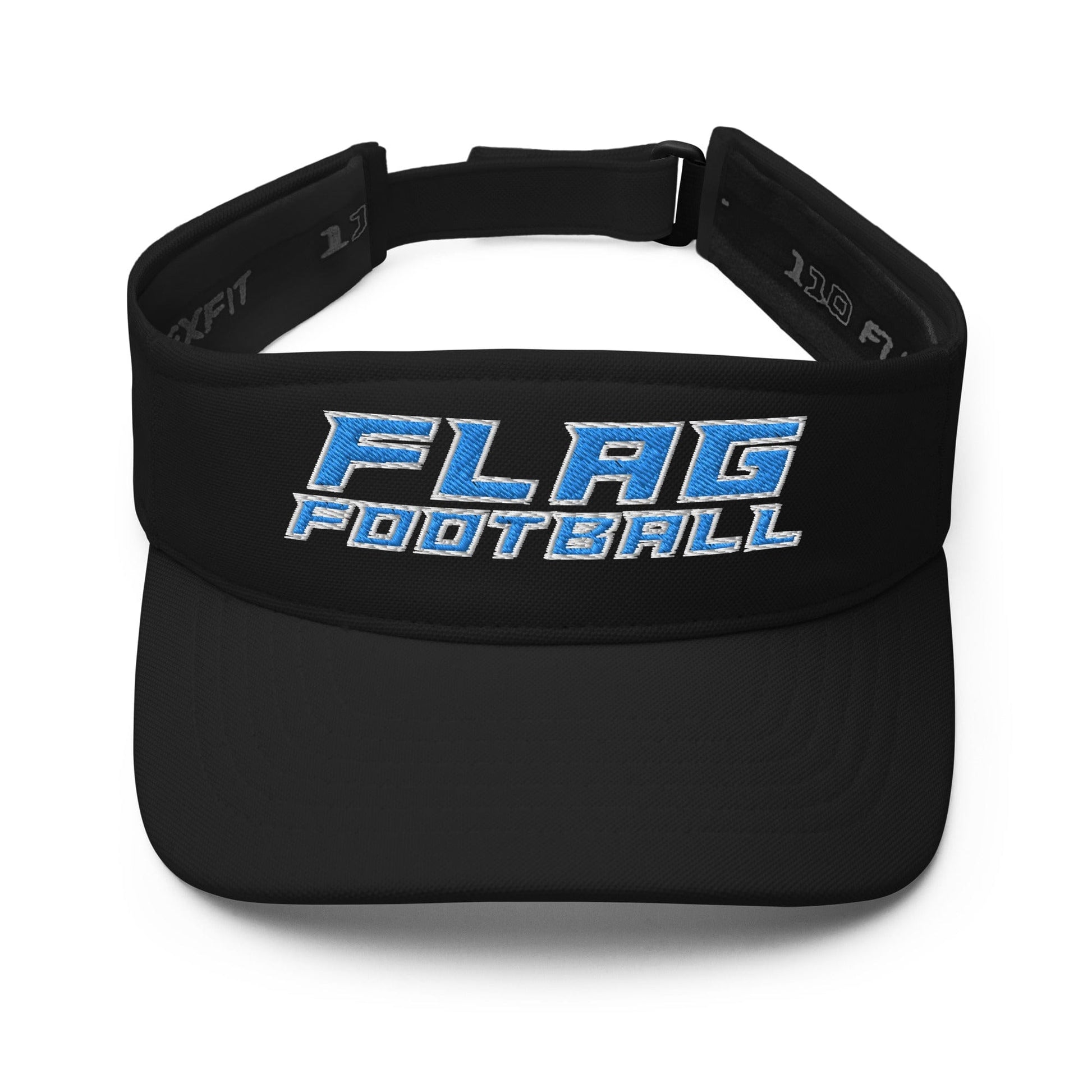 Flag Football Embroidered Visor Signature Lacrosse
