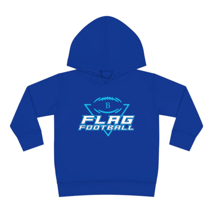 Flag Football Toddler Pullover Hoodie Signature Lacrosse