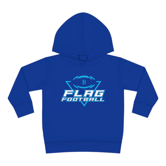 Flag Football Toddler Pullover Hoodie Signature Lacrosse