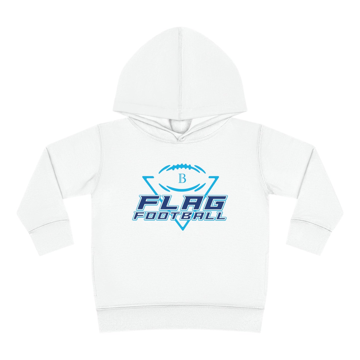Flag Football Toddler Pullover Hoodie Signature Lacrosse