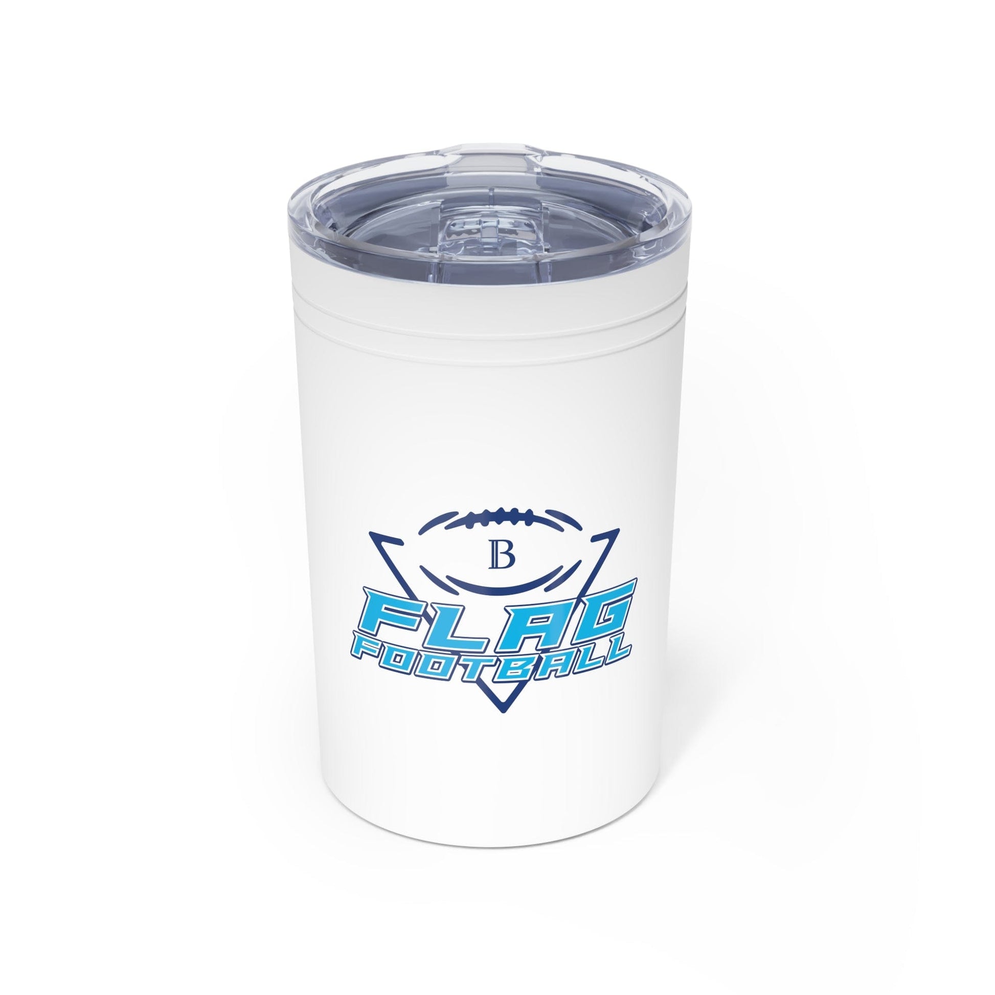 Flag Football Vacuum Insulated Tumbler, 11 oz Signature Lacrosse