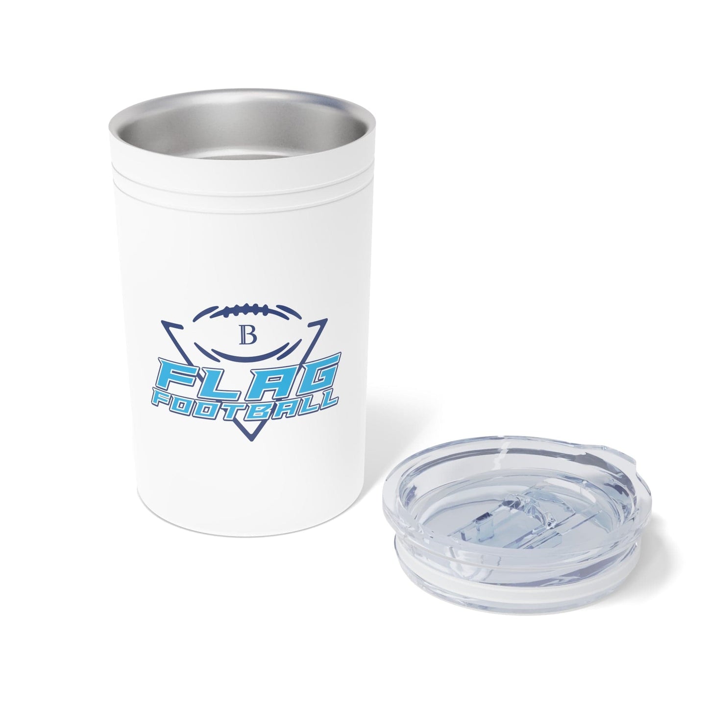 Flag Football Vacuum Insulated Tumbler, 11 oz Signature Lacrosse