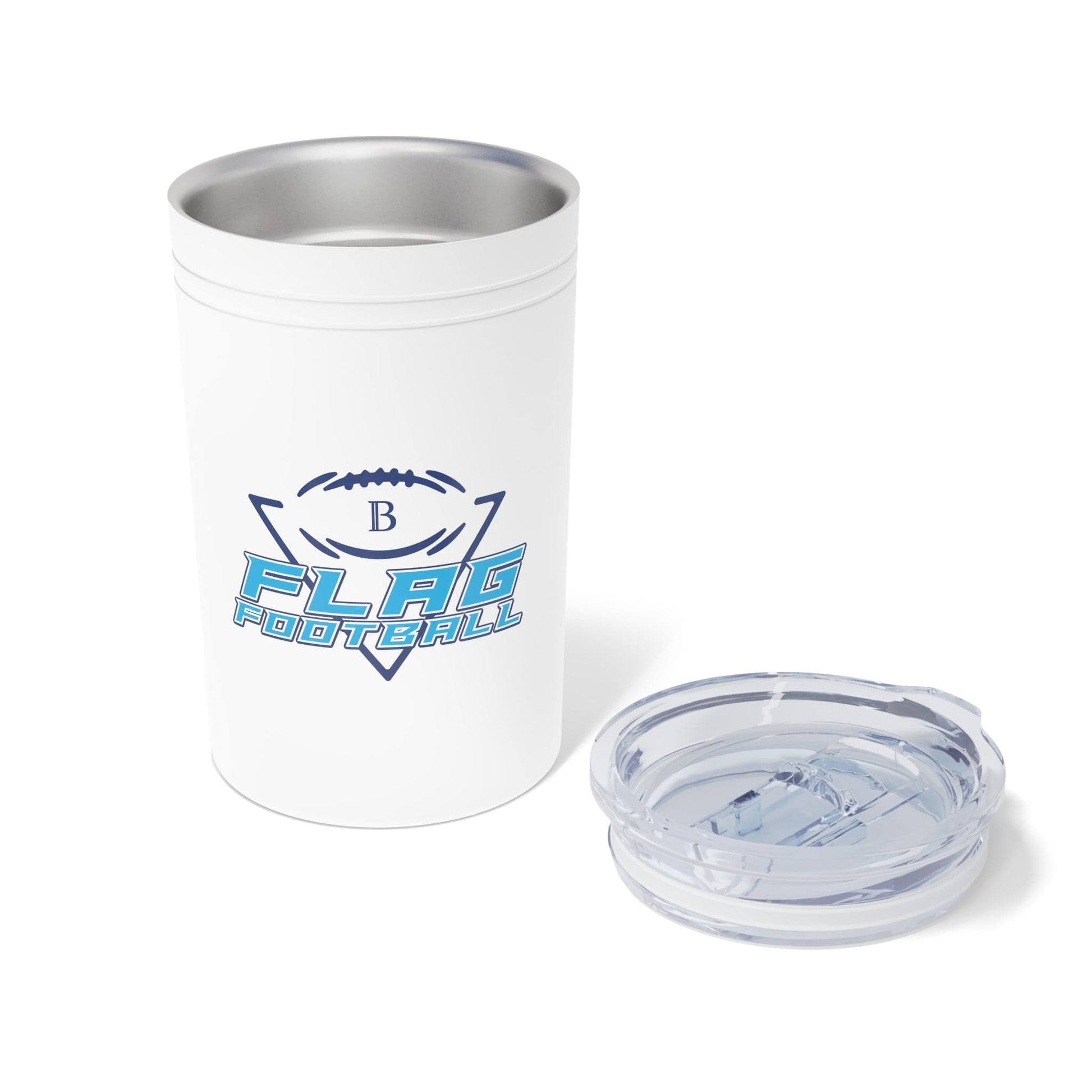 Flag Football Vacuum Insulated Tumbler, 11 oz Signature Lacrosse