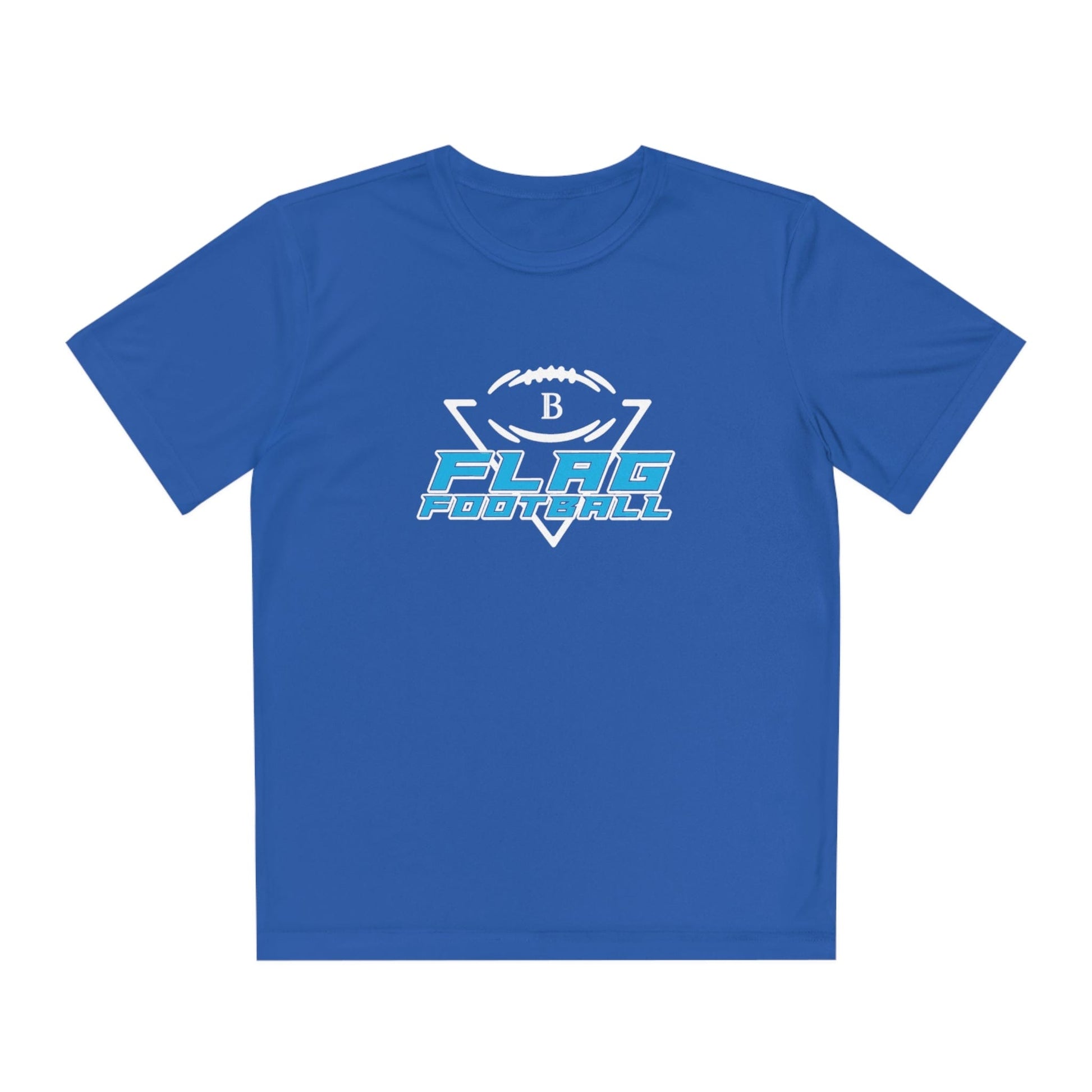 Flag Football Youth Athletic T-Shirt Signature Lacrosse