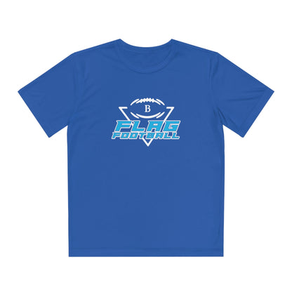 Flag Football Youth Athletic T-Shirt Signature Lacrosse