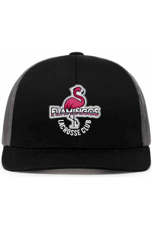 Flamingo LC Pacific Headwear Trucker Snapback Hat Signature Lacrosse