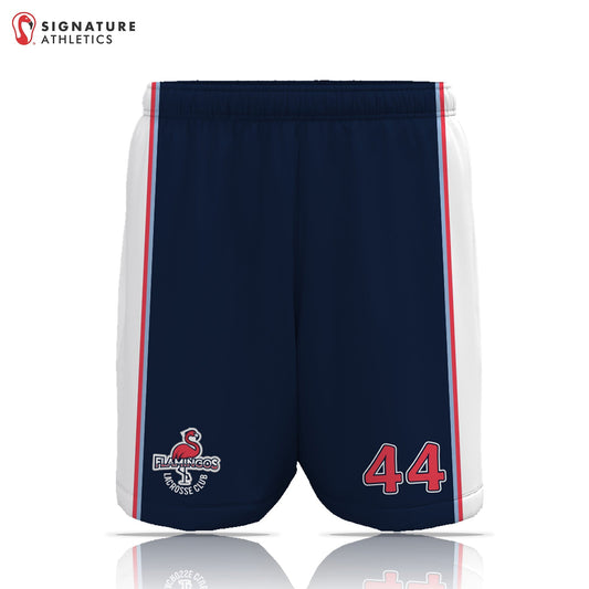 Flamingos Lacrosse Club Men's Game Shorts with Numbers: N/A Signature Lacrosse