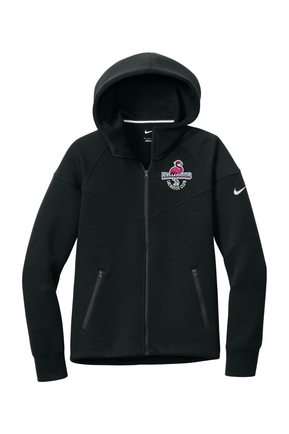 Flamingos Lacrosse Club Nike Women's Tech Fleece Full-Zip Hoodie Signature Lacrosse