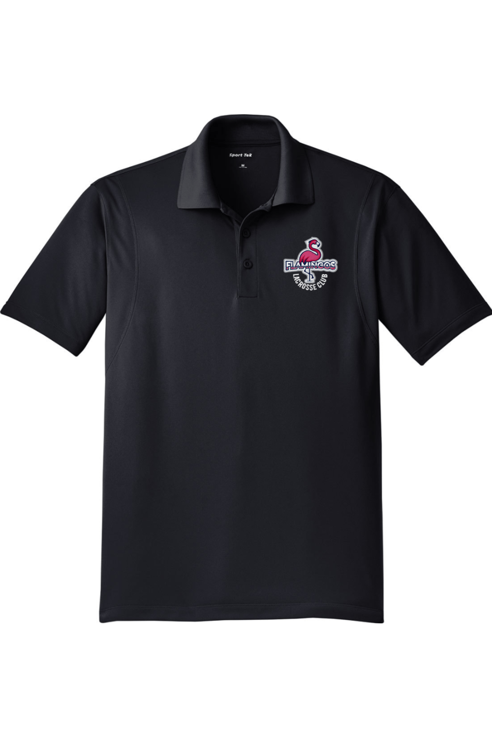 Flamingos LC Adult Embroidered Athletic Polo Signature Lacrosse