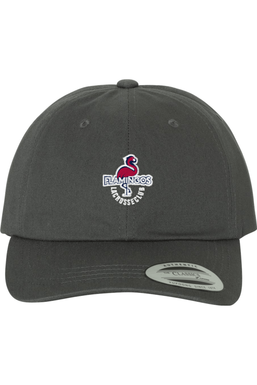 Flamingos LC Embroidered Dad Hat Signature Lacrosse