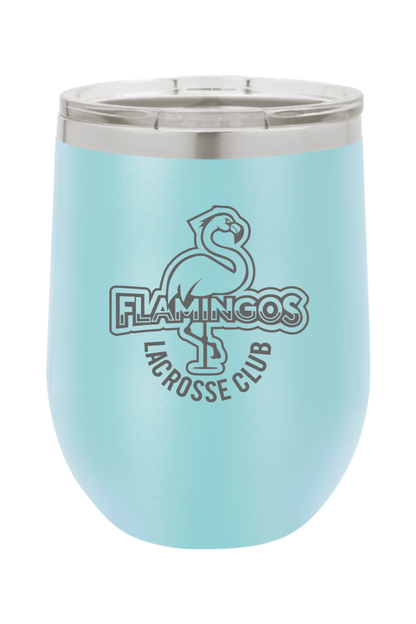 Flamingos LC Insulated Wine Tumbler Signature Lacrosse