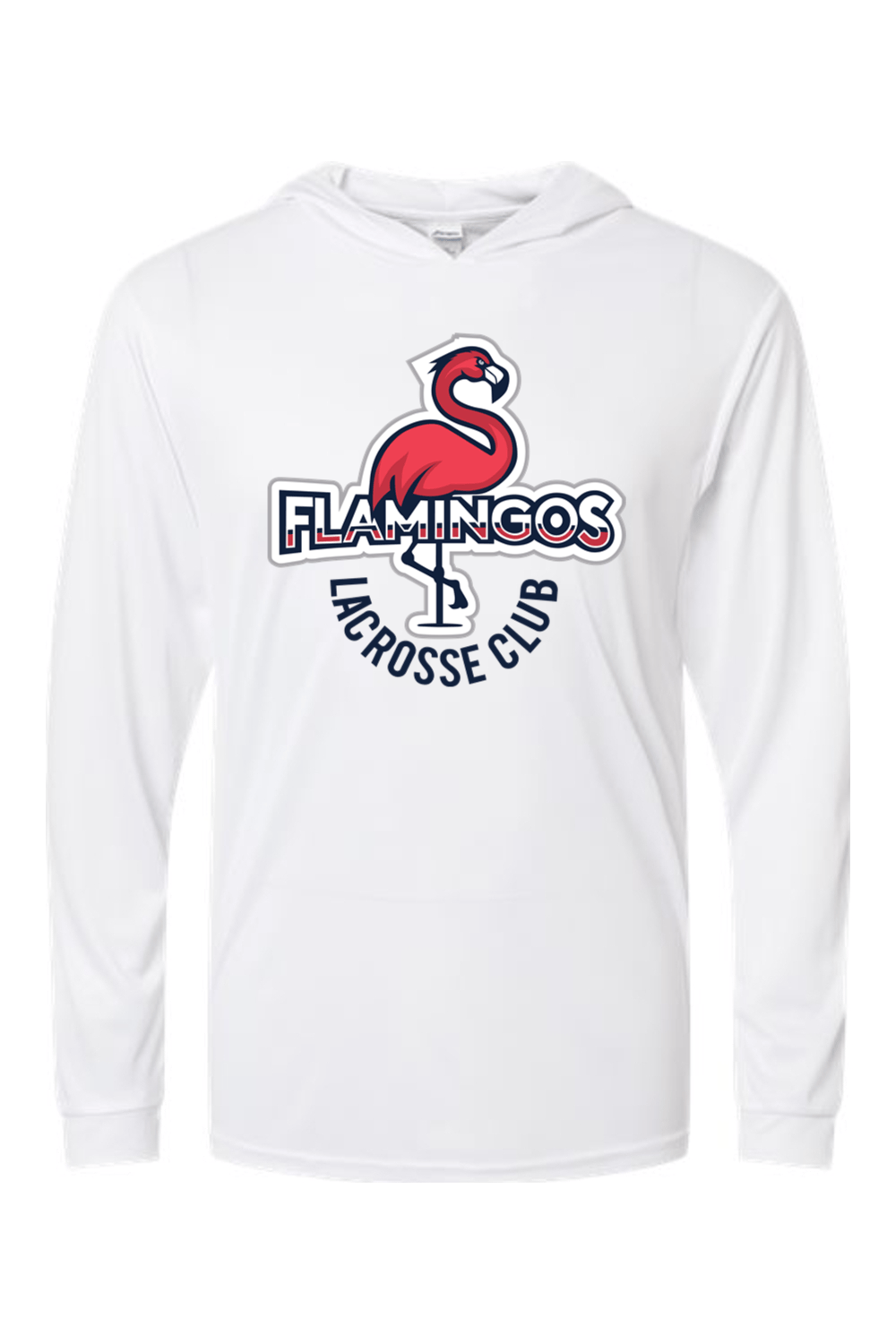 FLAMINGOS LC Paragon Bahama Performance Hooded Long Sleeve T-Shirt Signature Lacrosse