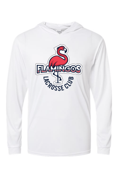 FLAMINGOS LC Paragon Bahama Performance Hooded Long Sleeve T-Shirt Signature Lacrosse