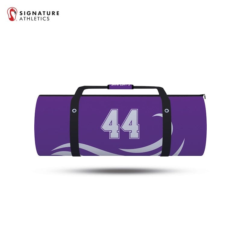 Fletcher High School Customizable Large Equipment Duffel Bag Signature Lacrosse