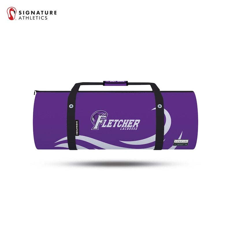 Fletcher High School Customizable Large Equipment Duffel Bag Signature Lacrosse