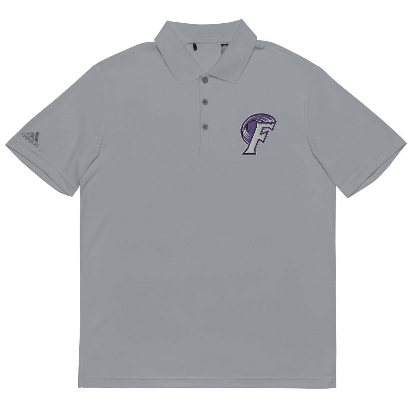 Fletcher High School Lacrosse Adult Adidas Performance Polo Signature Lacrosse