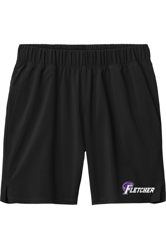 Fletcher High School Lacrosse Adult Athletic Men's Shorts Signature Lacrosse