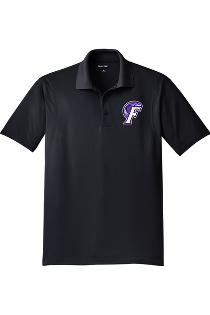 Fletcher High School Lacrosse Adult Embroidered Athletic Polo Signature Lacrosse