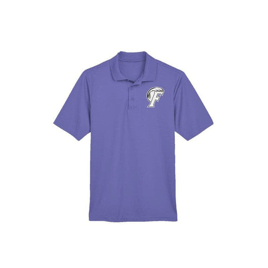 Fletcher High School Lacrosse Adult Performance Polo Signature Lacrosse