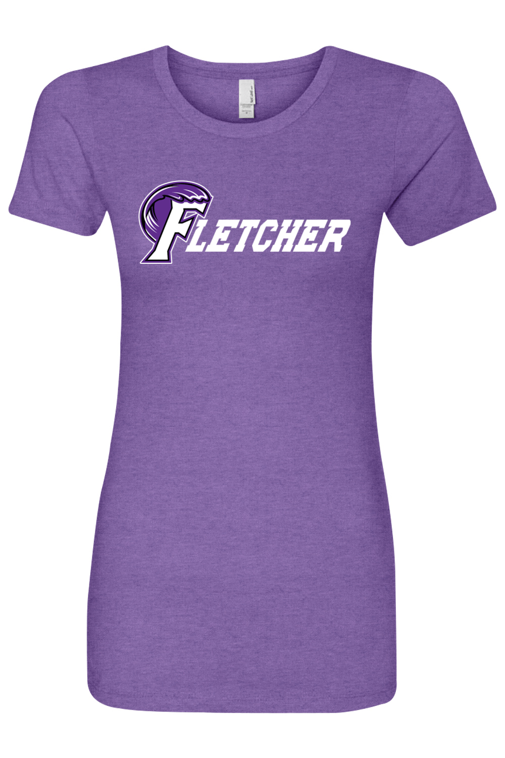 Fletcher High School Lacrosse Adult Women's T-Shirt Signature Lacrosse