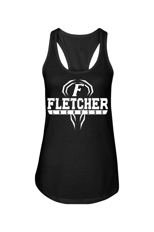 Fletcher High School Lacrosse Adult Women's Tank Top Signature Lacrosse