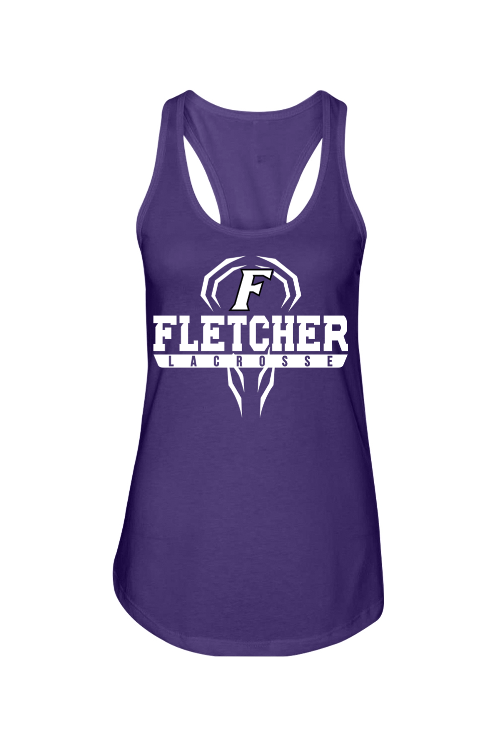 Fletcher High School Lacrosse Adult Women's Tank Top Signature Lacrosse