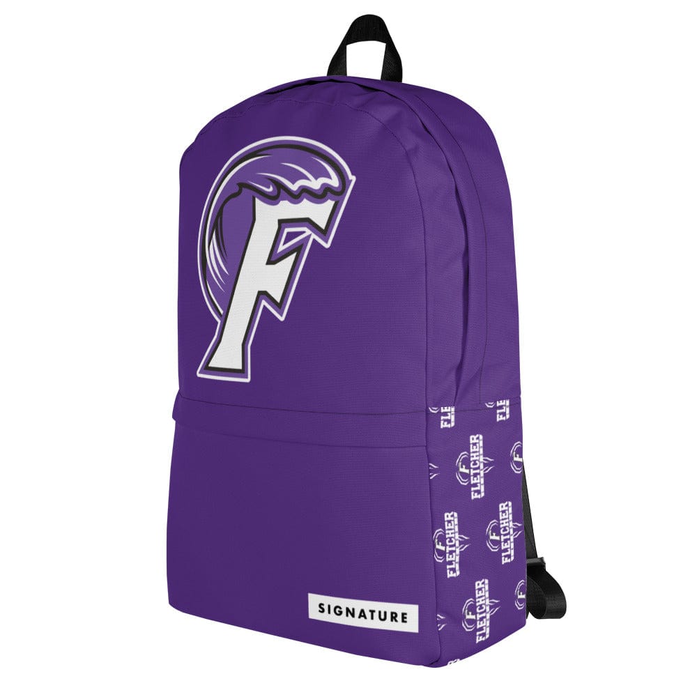 Fletcher High School Lacrosse Backpack Signature Lacrosse