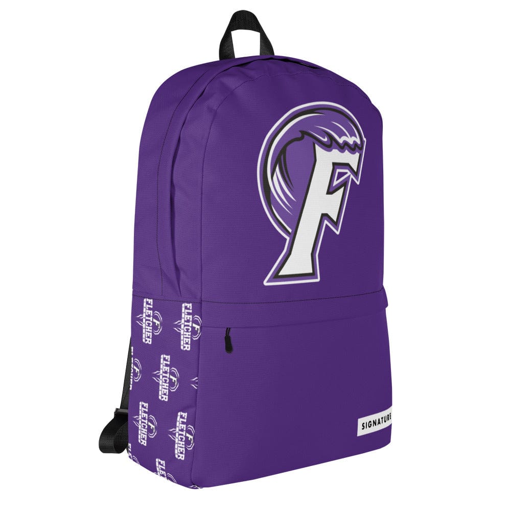 Fletcher High School Lacrosse Backpack Signature Lacrosse