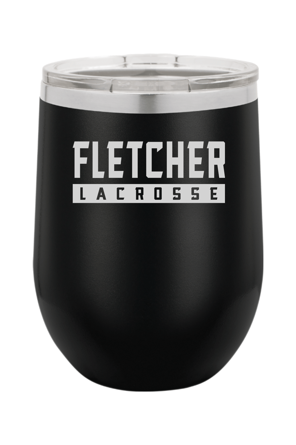 Fletcher High School Lacrosse Insulated Wine Tumbler Signature Lacrosse