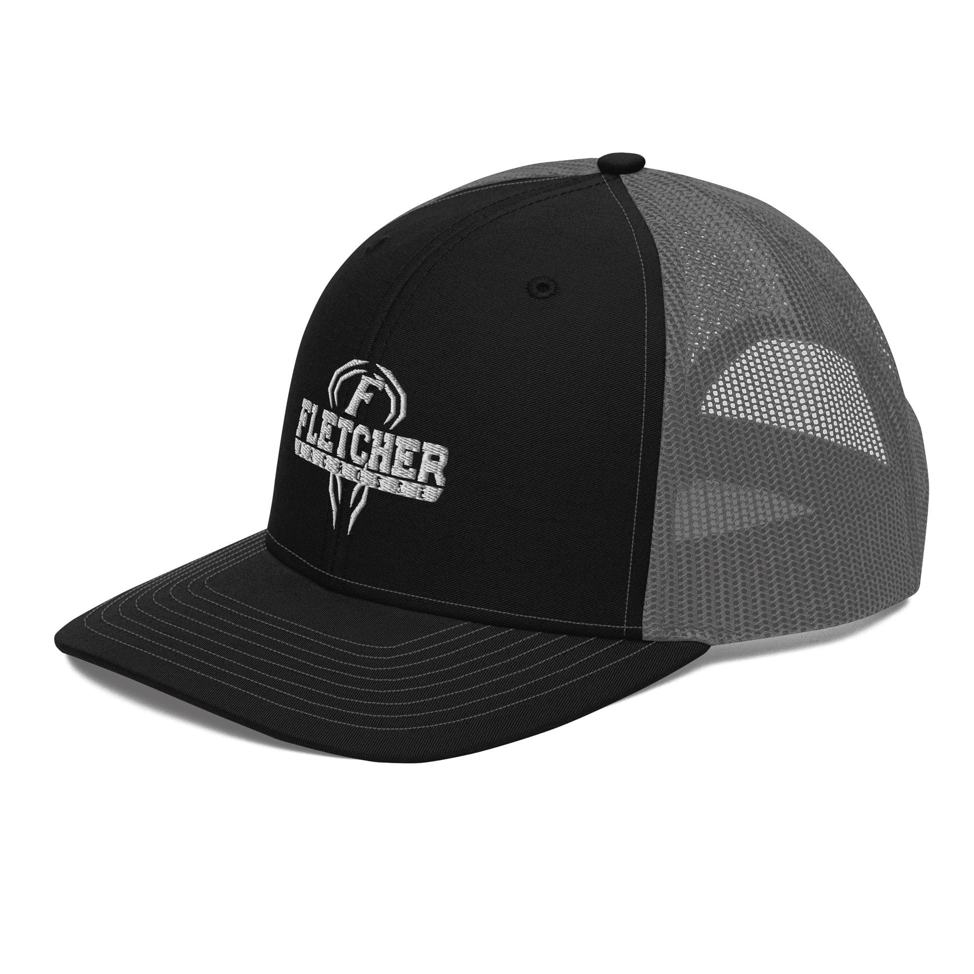 Fletcher High School Lacrosse Richardson Trucker Hat Signature Lacrosse