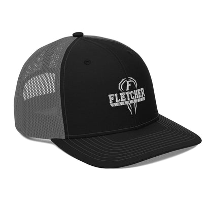 Fletcher High School Lacrosse Richardson Trucker Hat Signature Lacrosse