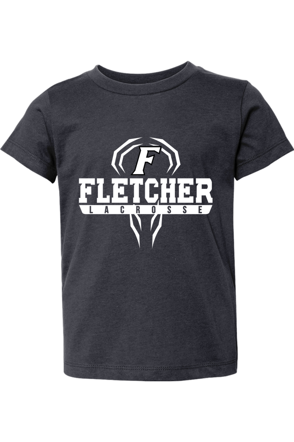 Fletcher High School Lacrosse Toddler T-Shirt Signature Lacrosse