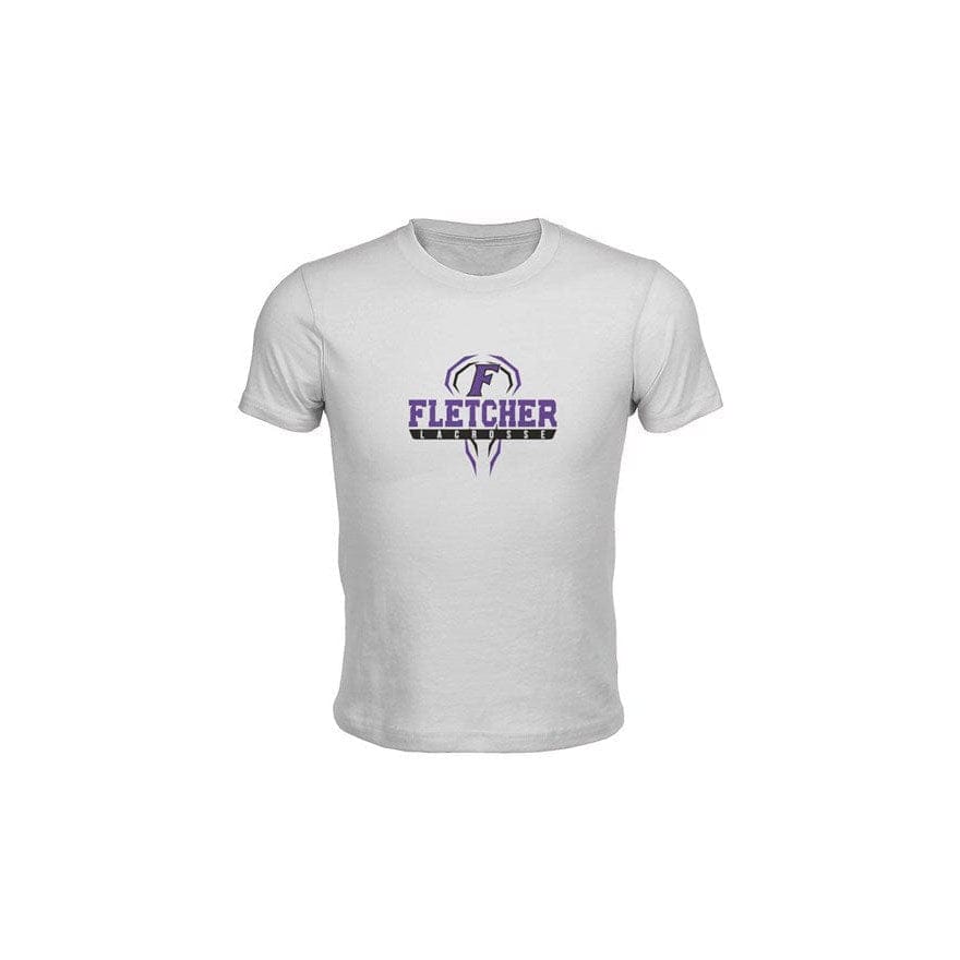 Fletcher High School Lacrosse Youth Cotton Short Sleeve T-Shirt Signature Lacrosse