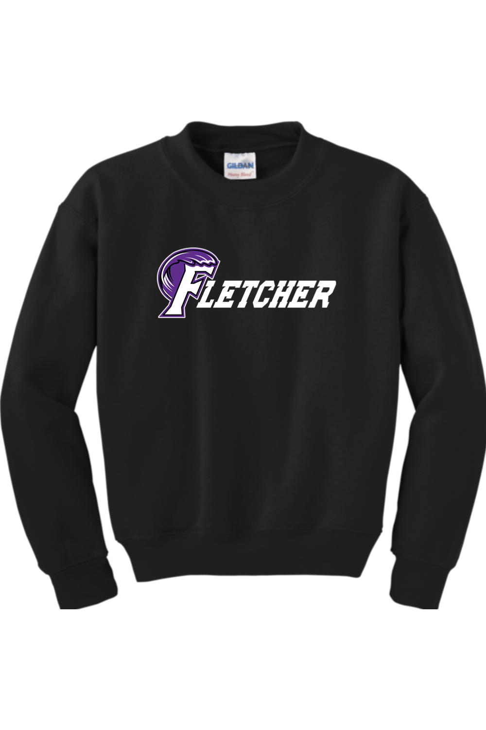 Fletcher High School Lacrosse Youth Sweatshirt Signature Lacrosse