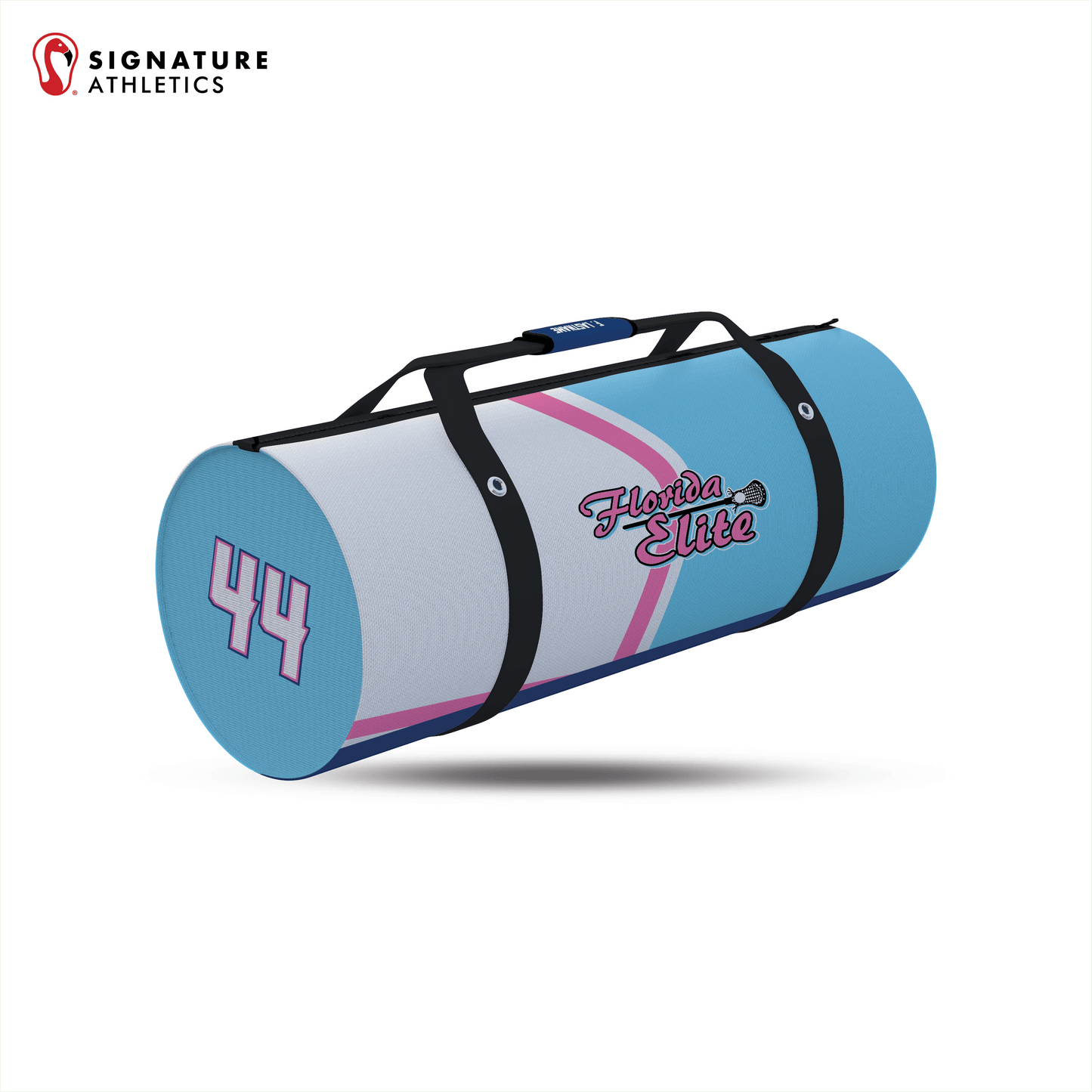 Florida Elite Lacrosse Customizable Large Equipment Duffel Bag Signature Lacrosse