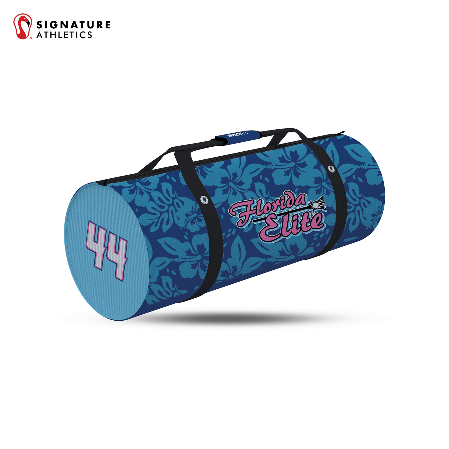 Florida Elite Lacrosse Customizable Large Equipment Duffel Bag Signature Lacrosse