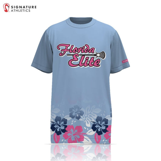 Florida Elite Lacrosse Men's Player Short Sleeve Tech Tee Signature Lacrosse