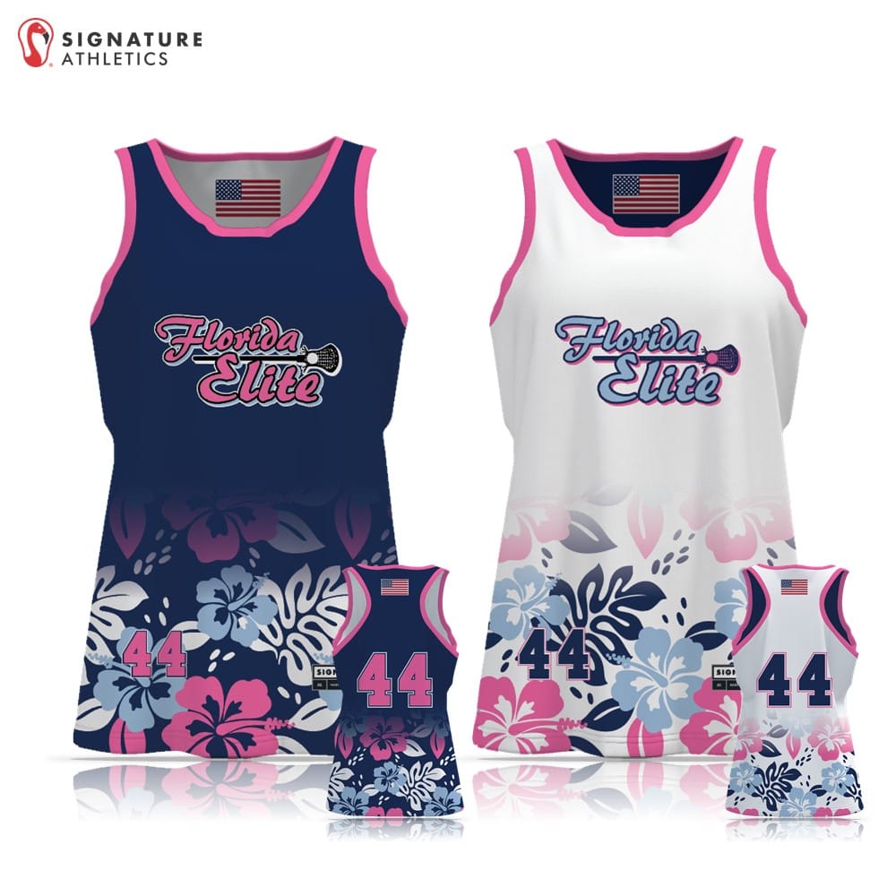 Florida Elite Lacrosse Women's Player Reversible Pinnie Signature Lacrosse
